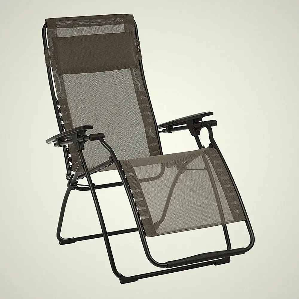Lafuma Futura Batyline Series Relaxation Chair Recliner, Graphite (Open Box)