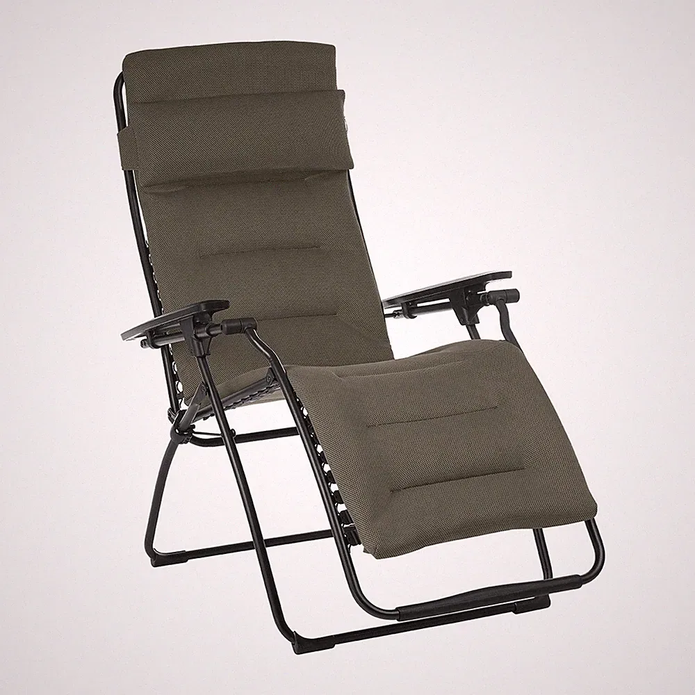 Lafuma LFM3123-7057 Futura Air Comfort XL Series Outdoor Relaxation Chair, Taupe