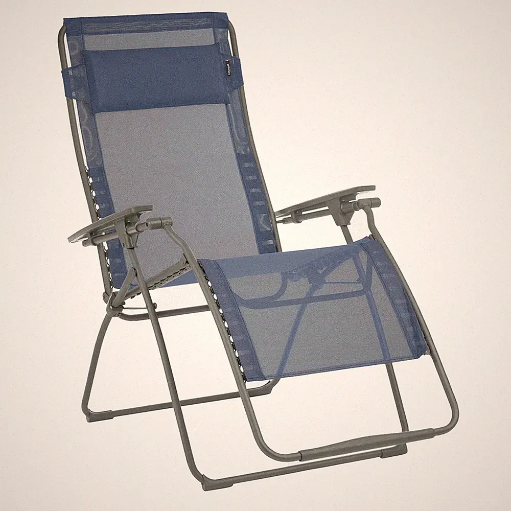Lafuma LFM4023-8547 R-Clip Batyline Iso Relaxation Zero Gravity Recliner, Ocean