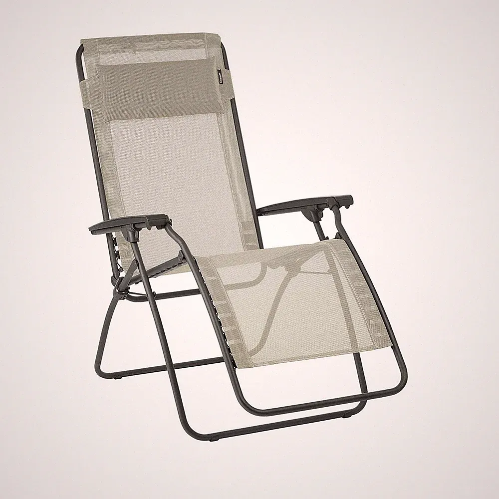 Lafuma LFM4023-8548 R-Clip Batyline Iso Relaxation Zero Gravity Recliner, Seigle